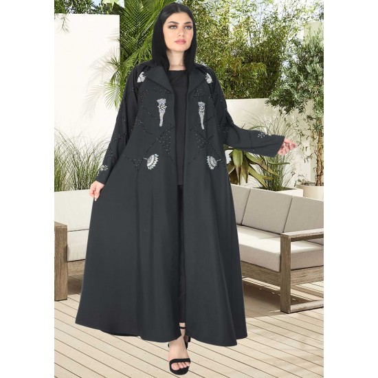 عباية تفتة كوري مع شك يدوي 5050