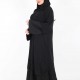 عباية اسود شك وتطريز 5036