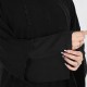 عباية اسود شك وتطريز 5036