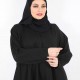 عباية دبل كلوش خطوط اسود 5017
