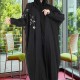 عباية فراشة شك وتطريز زري 5021
