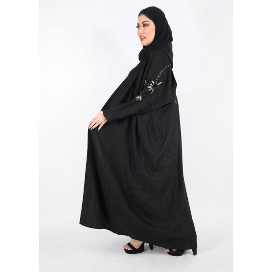 عباية فراشة شك وتطريز زري 5021
