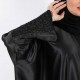 عباية نص فراشة شك يدوي اسود 5005