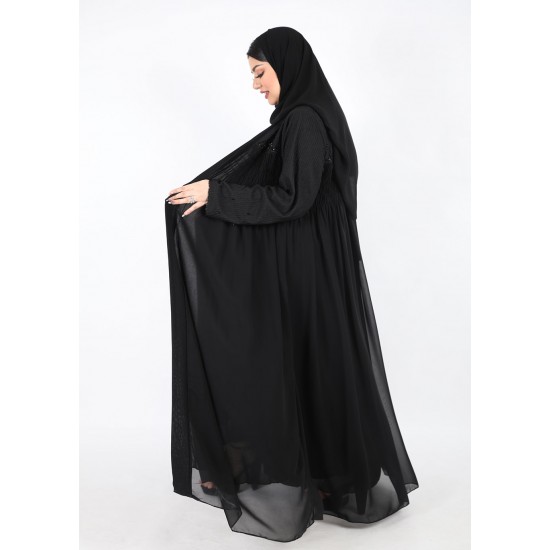 عباية اسود شك في الامام والخلف والكم 5035