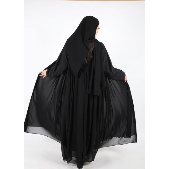عباية اسود شك في الامام والخلف والكم 5035