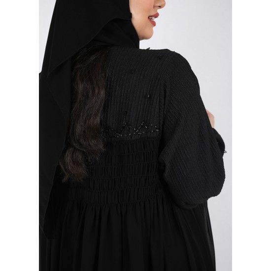 عباية اسود شك في الامام والخلف والكم 5035