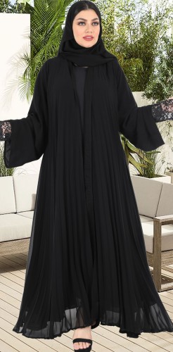 عباية كلوش <شيفون> مكسر 5028