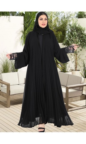 عباية كلوش <شيفون> مكسر 5028