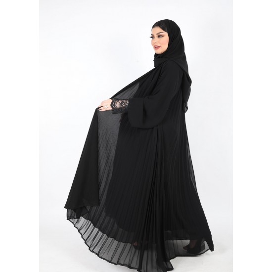 عباية كلوش <شيفون> مكسر 5028