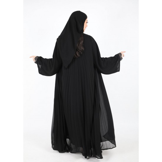 عباية كلوش <شيفون> مكسر 5028