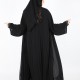عباية كلوش <شيفون> مكسر 5028