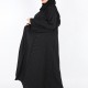 عباية نص كلوش كم مربع 5007