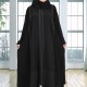 عباية الفوكرو تحديد كرستال روز جولد 5043
