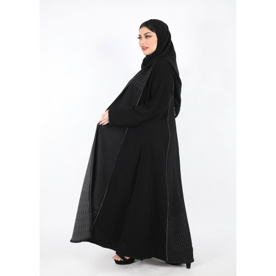 عباية الفوكرو تحديد كرستال روز جولد 5043