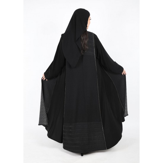 عباية الفوكرو تحديد كرستال روز جولد 5043