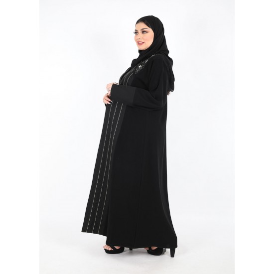 عباية كريب اندنوسي شك في الياقة 5025