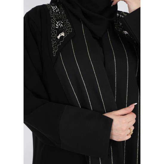 عباية كريب اندنوسي شك في الياقة 5025