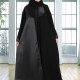 عباية تفتة مع كريب اندنوسي 5011