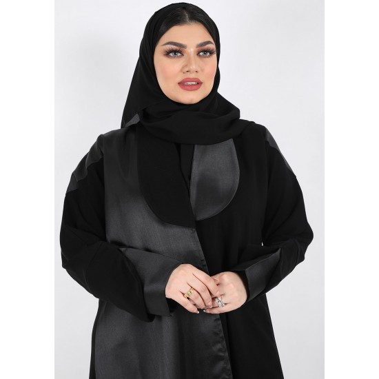 عباية تفتة مع كريب اندنوسي 5011