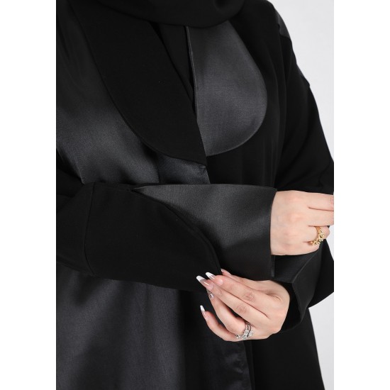 عباية تفتة مع كريب اندنوسي 5011