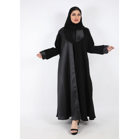 عباية تفتة مع كريب اندنوسي 5011