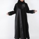 عباية تفتة مع كريب اندنوسي 5011