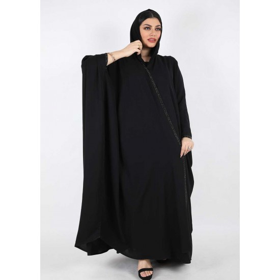 عباية اسود بشت كلفة اسود  في الامام والكم 5032