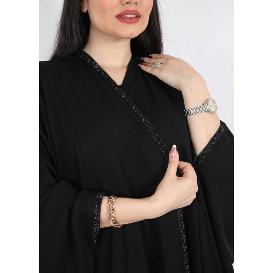 عباية اسود بشت كلفة اسود  في الامام والكم 5032